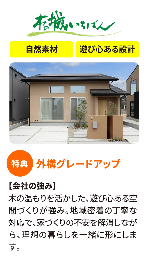 木の城いちばん